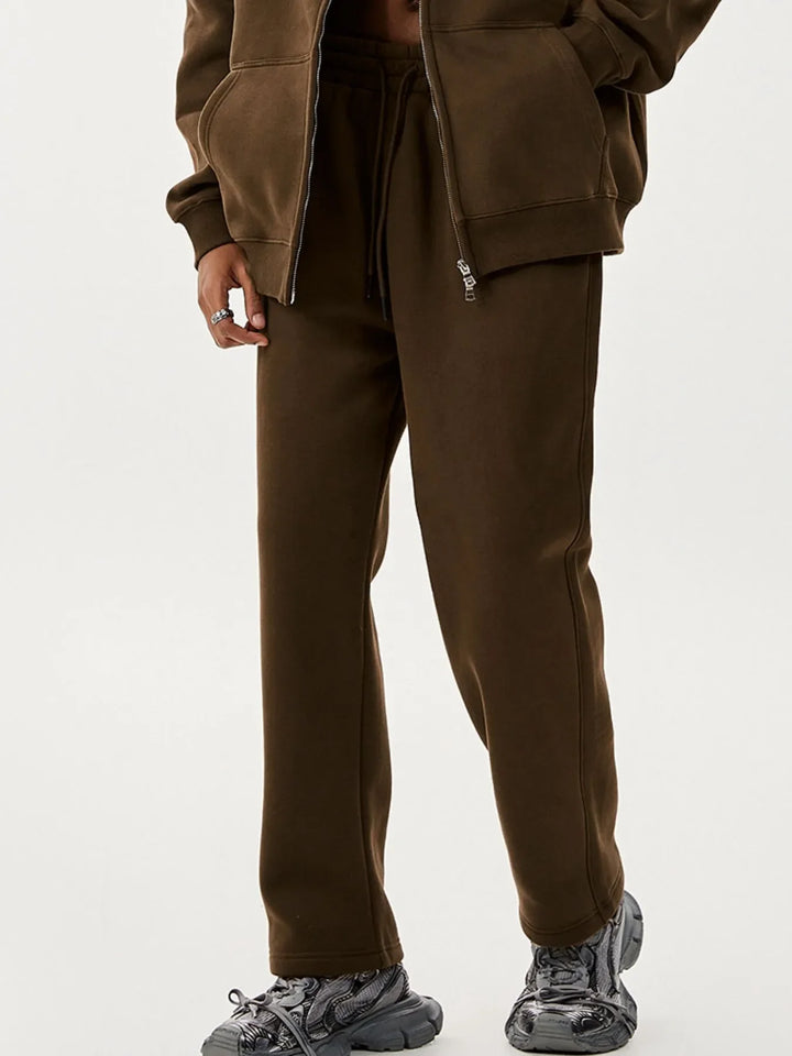 Men's Plus Size Drawstring Relaxed Fit Casual Pants