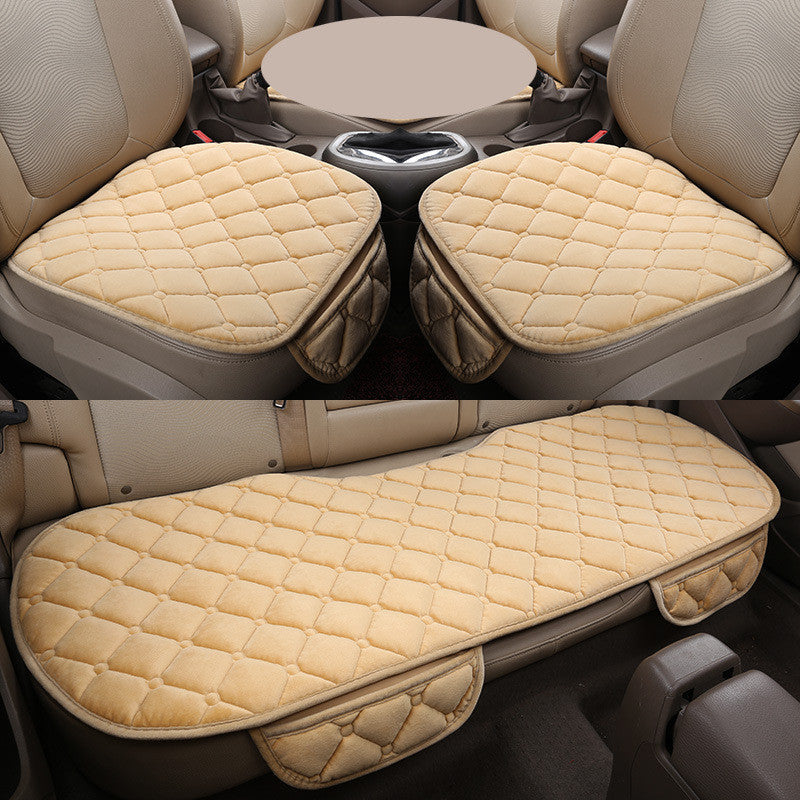 Comfortable plus velvet warm cushion