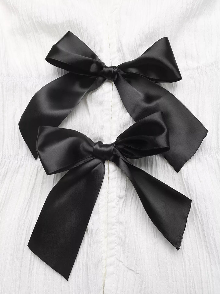 Bow Front Cap Sleeve Blouse