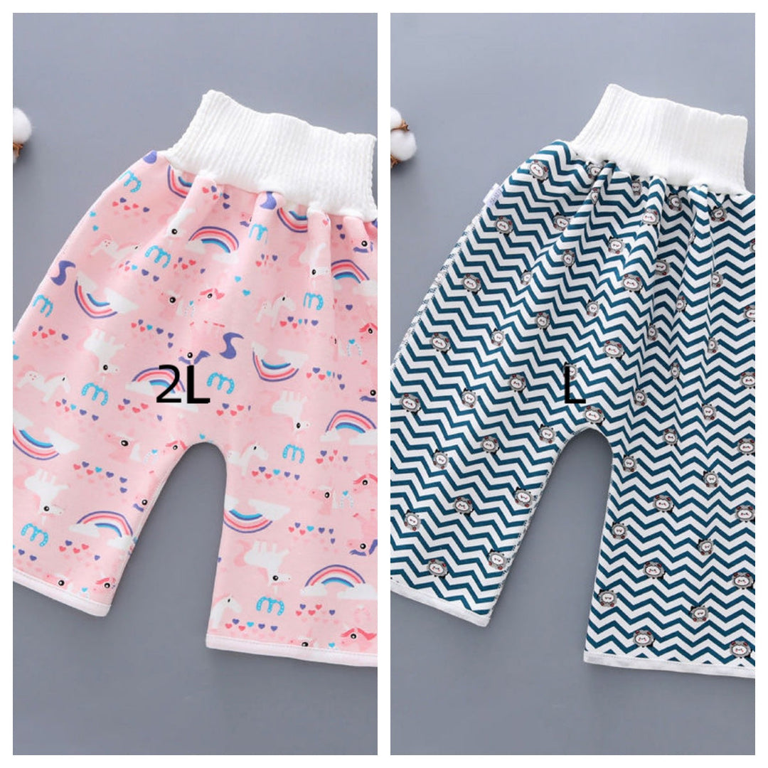 Baby leak-proof bed wetting skirt