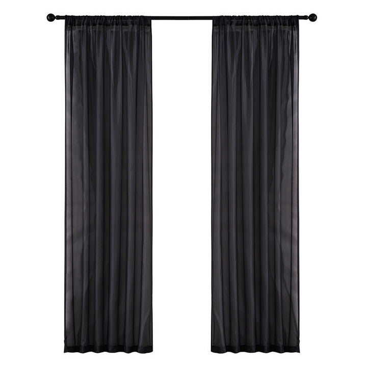 Modern And Simple Pure Color Cotton And Linen Window Screen