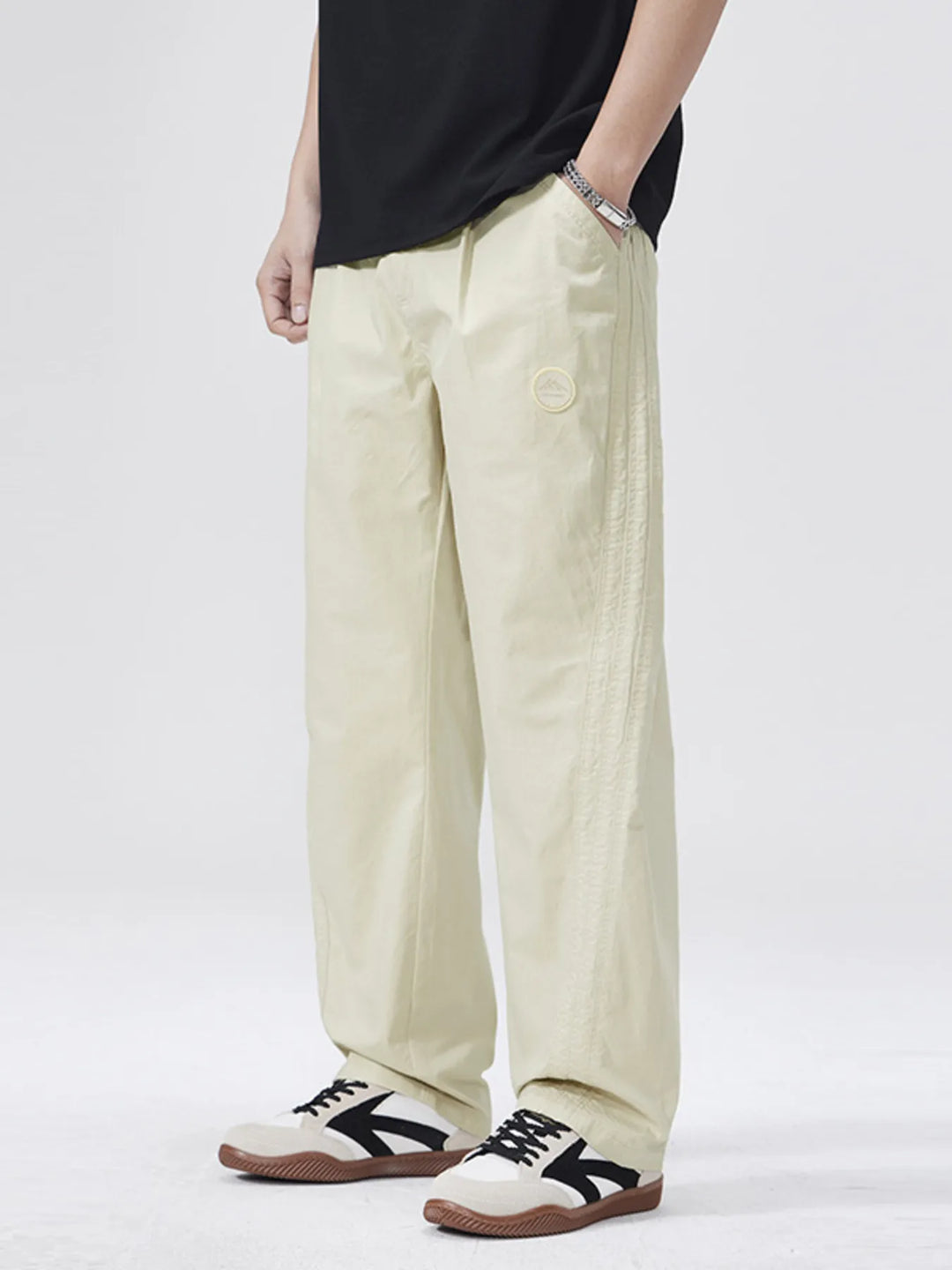 Men's Full Size Wide Leg Casual Pants Plus Size