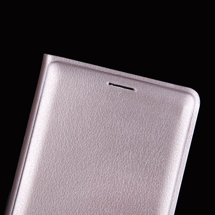 Leather case card flip phone case