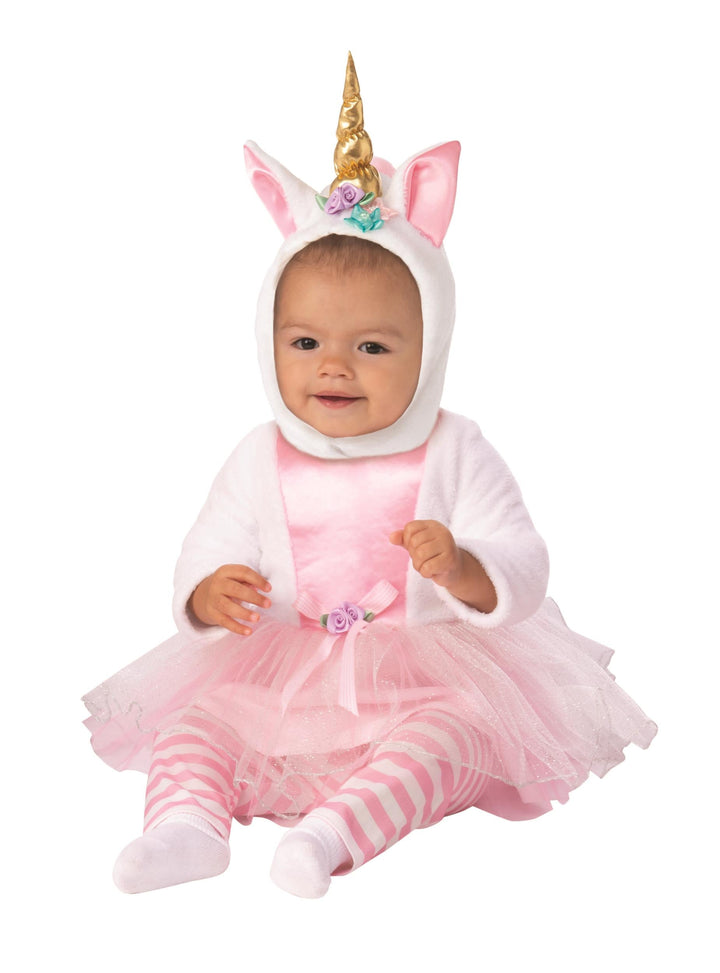 Pink Mythical Unicorn Princess Costume Toddler 12-24 months