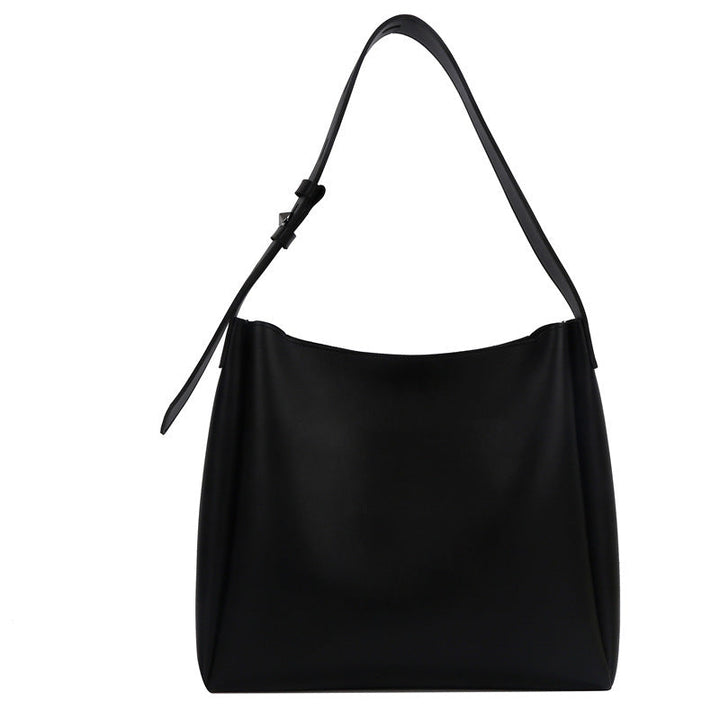 Womens Large-capacity Soft-leather Shoulder Bag