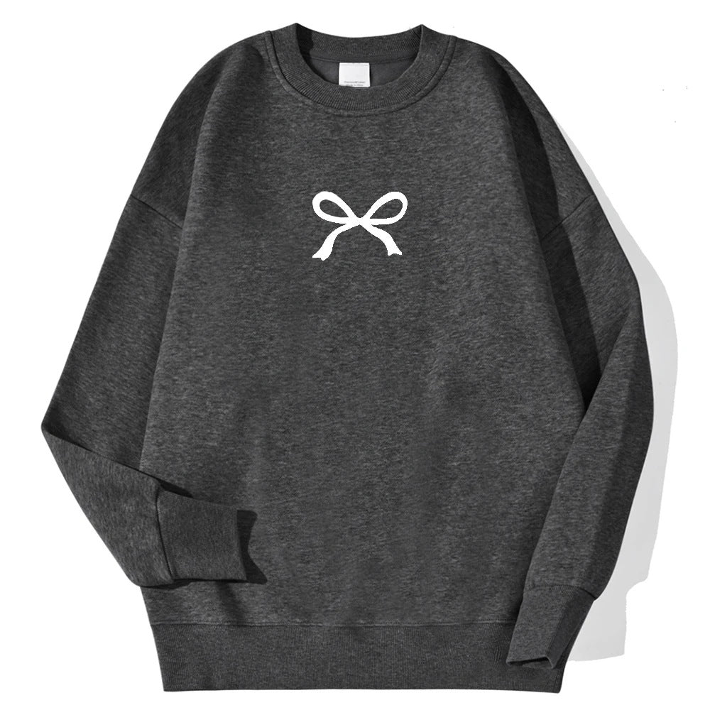 Womens Printed Pullover Casual Sweatshirt Top