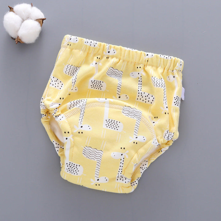 Baby washable 6-layer gauze training pants