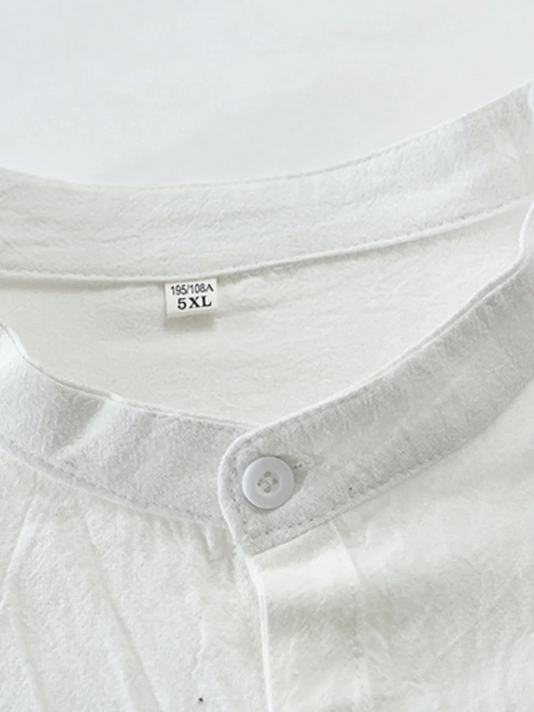 Men's Plus Size Button Down Half Sleeve Shirt