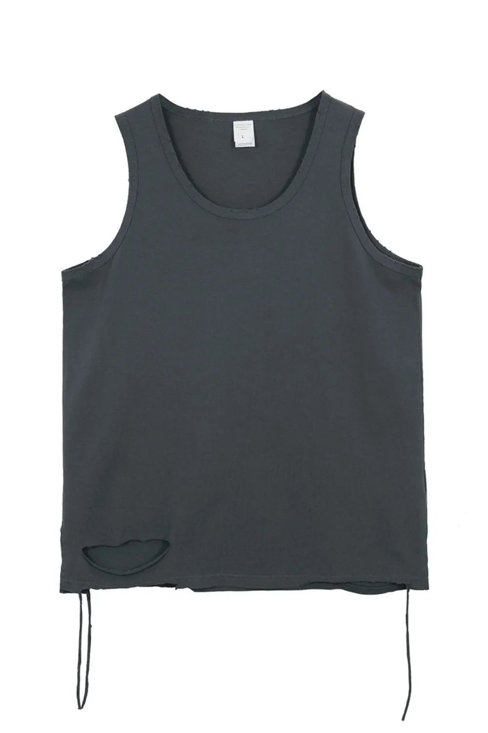 Men's Round Neck Wide Strap Tank
