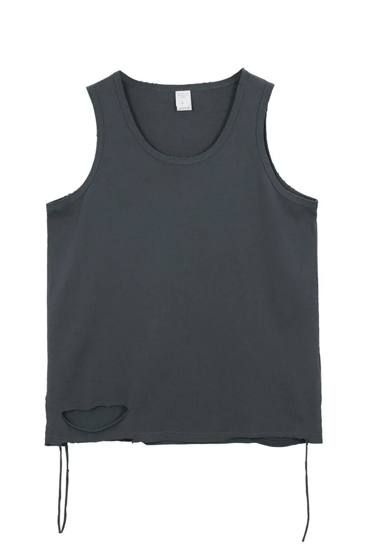 Men's Round Neck Wide Strap Tank