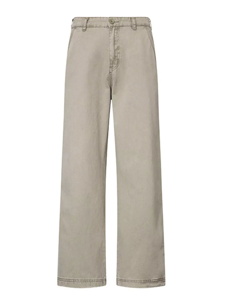 Men's Wide Leg Pants with Pockets