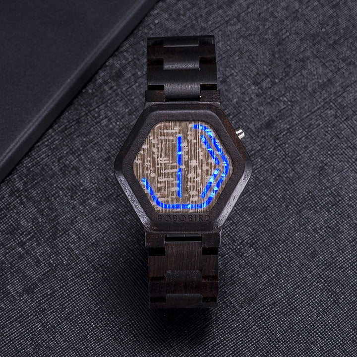 New BOBO BIRD Mens Wooden Watch