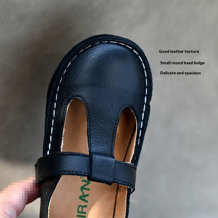 Children's Genuine Leather Soft Calf Leather Shoes Casual Baby Shoes