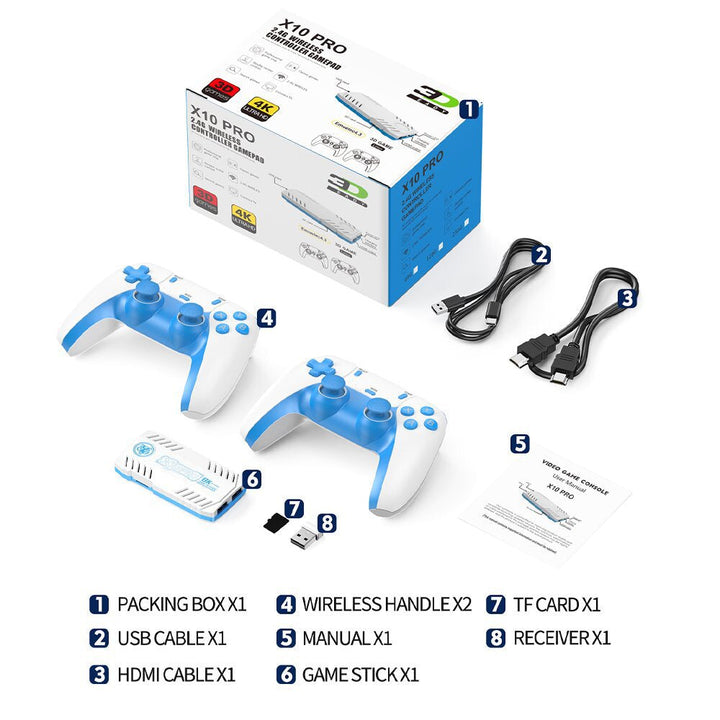 X10 PRO TV Retro Arcade Home Game Console