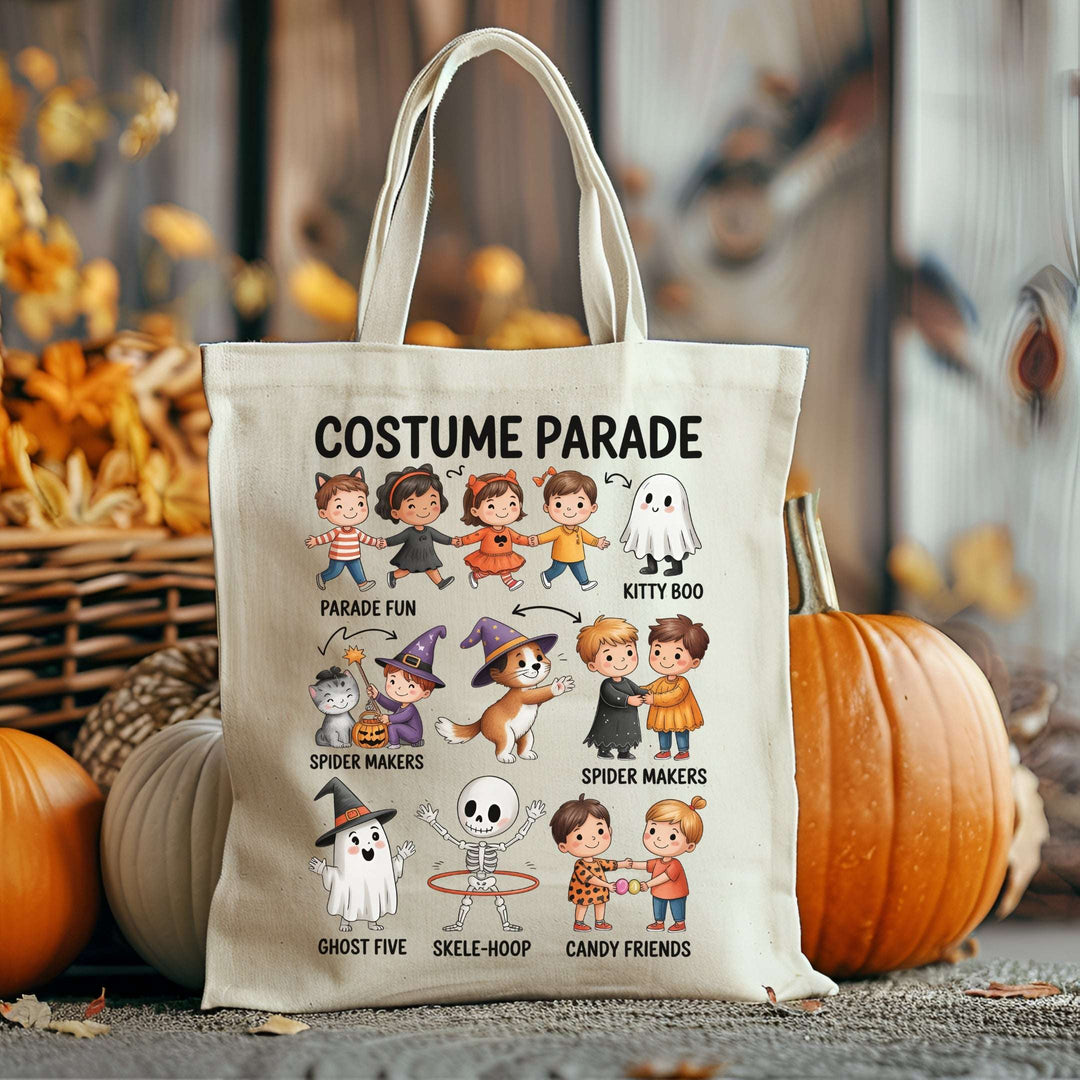 Costume Parade Tote Bag