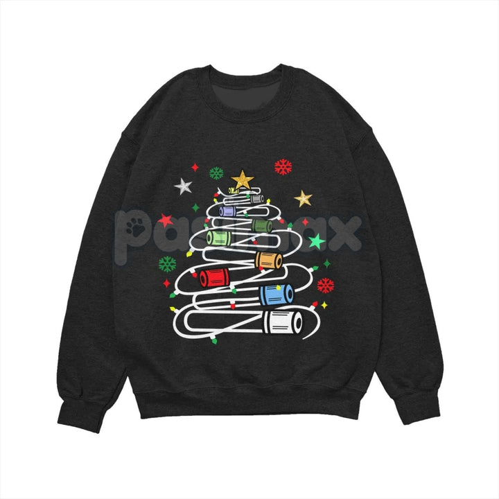 Funny Phlebotomy Christmas T-Shirt – Blood Draw Humor Holiday Graphic Tee, Sweatshirt & Hoodie