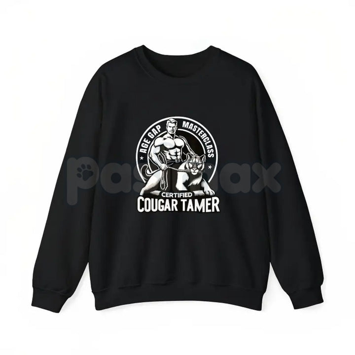 Certified Cougar Tamer Shirt – Funny Inappropriate Humor Hoodie & Sarcastic Gag Gift Sweatshirt
