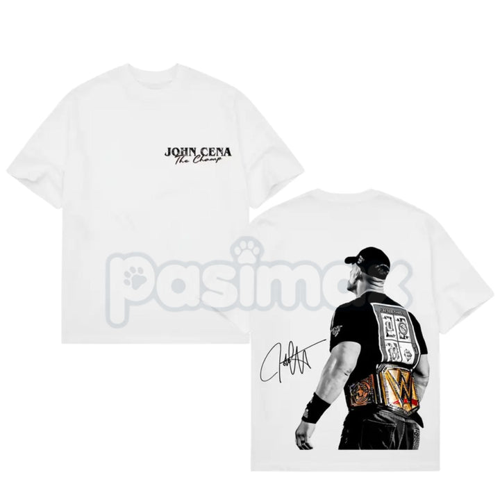 John Cena The Champ 2025 Graphic Tee | WWE Legend Retro Wrestling Shirt | Never Give Up Fan Merchandise | Cena Nostalgia Gift
