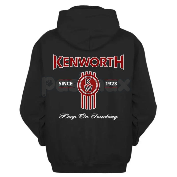 Kenworth Logo Hoodie – Since 1923 Classic Trucker Pullover, Legendary Big Rig Apparel, Unisex