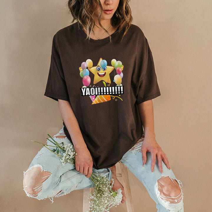 Gildan Pastel Yaoi T-Shirt - Soft Girl Aesthetic Apparel, Kawaii Charm & Drama