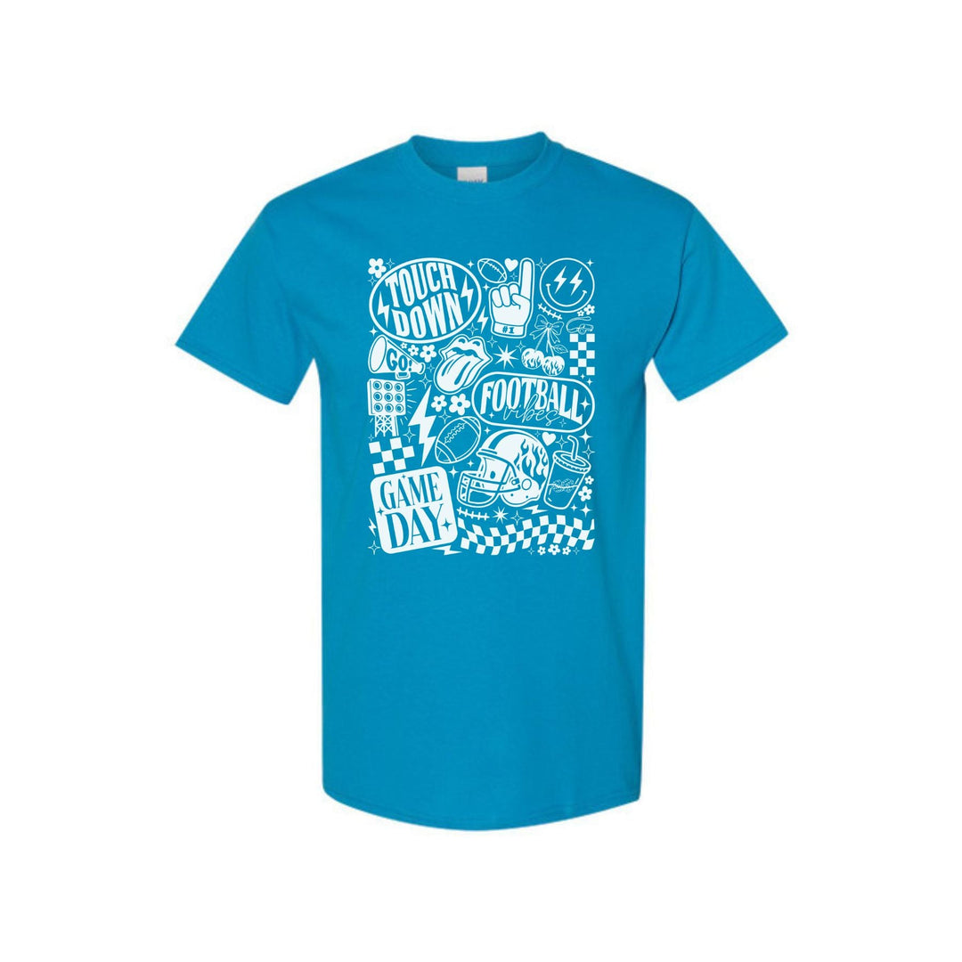 Vintage Football Shirt - Retro Game Day Sports Tee, Classic Fan Apparel