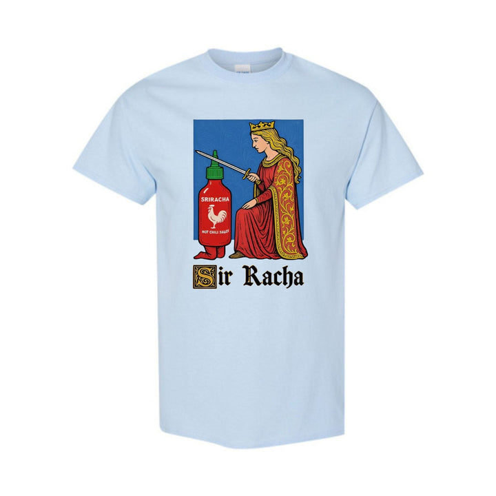 "Sir Racha" T-Shirt - Punny Sriracha Sauce Tee, Funny Foodie Apparel, Unisex