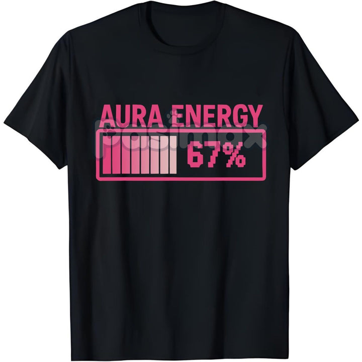 Viral "67" T-Shirt - Funny Gen Alpha Slang Tee, High Aura Energy Graphic Design