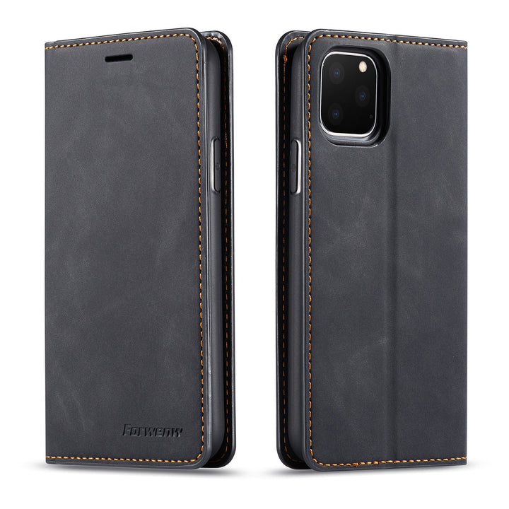 Magnetic Flip Retro Card Wallet Mobile Phone Holster