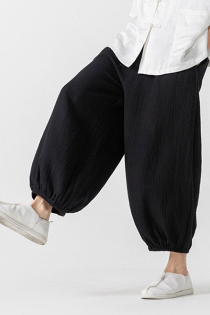 Men's Plus Size Loose Fit Harem Pants