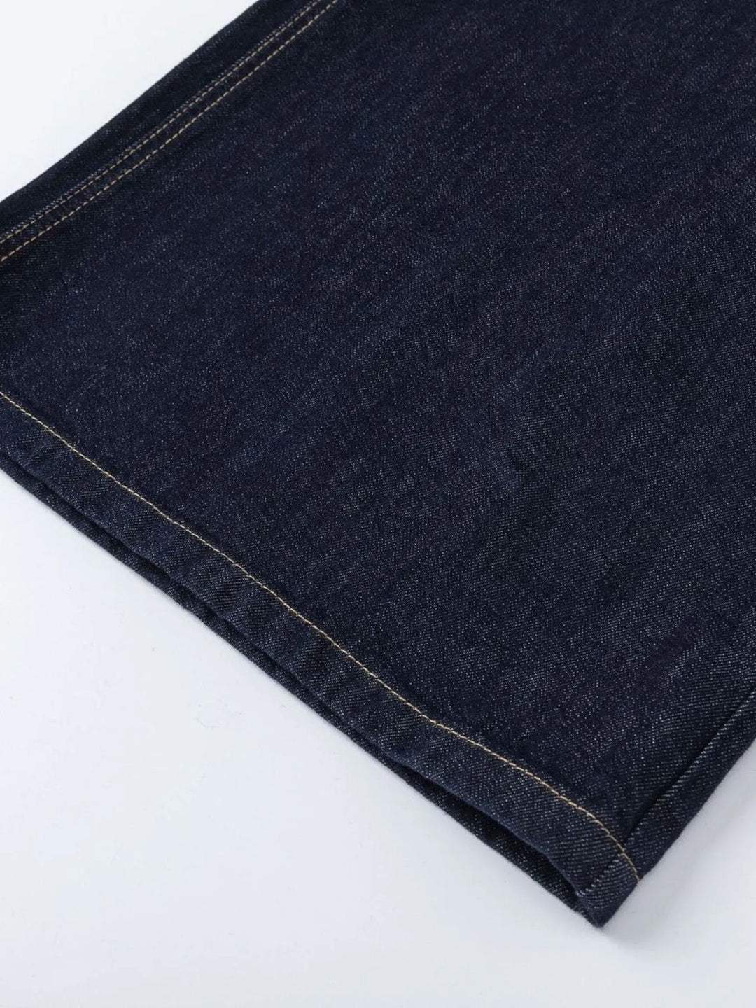 Men's Wide-Leg Denim Shorts