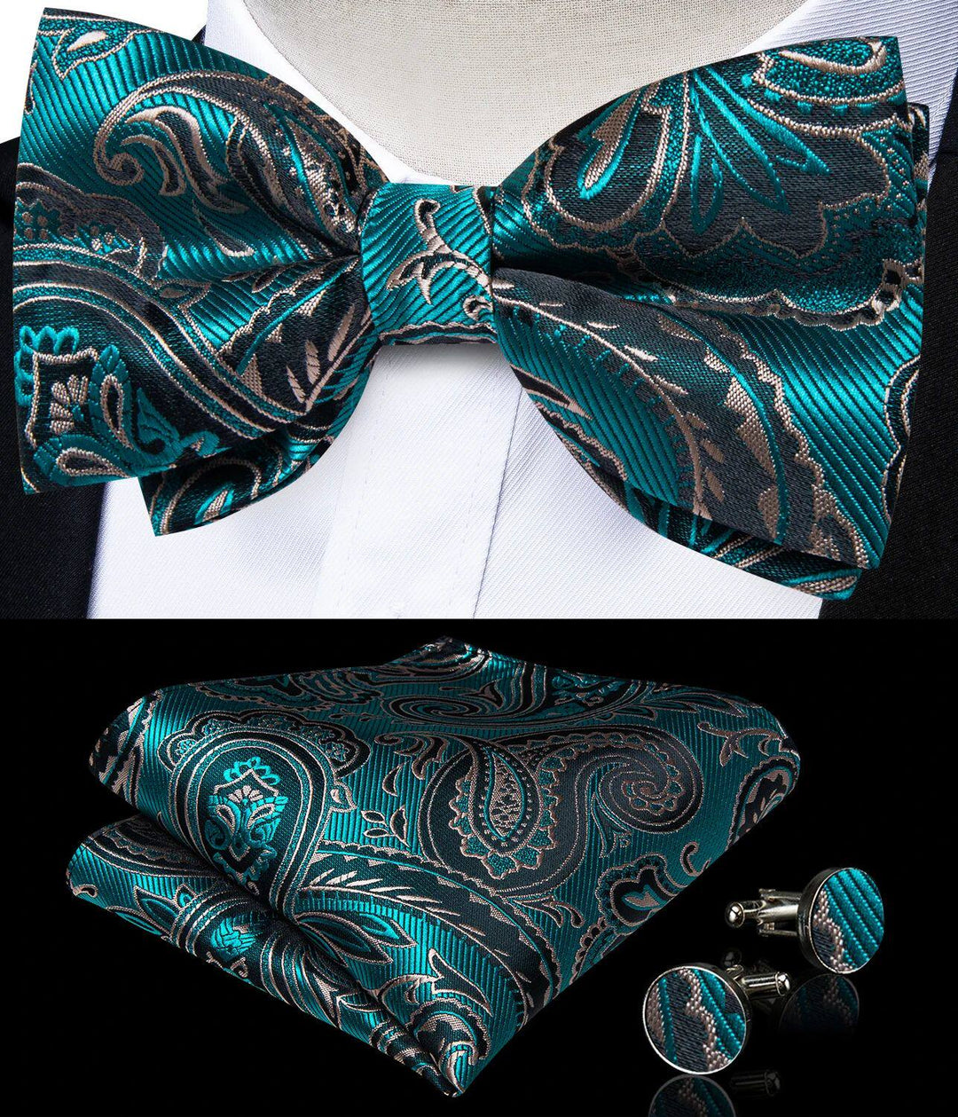 Men's Elegant Adjustable Pre-tied Bow Tie