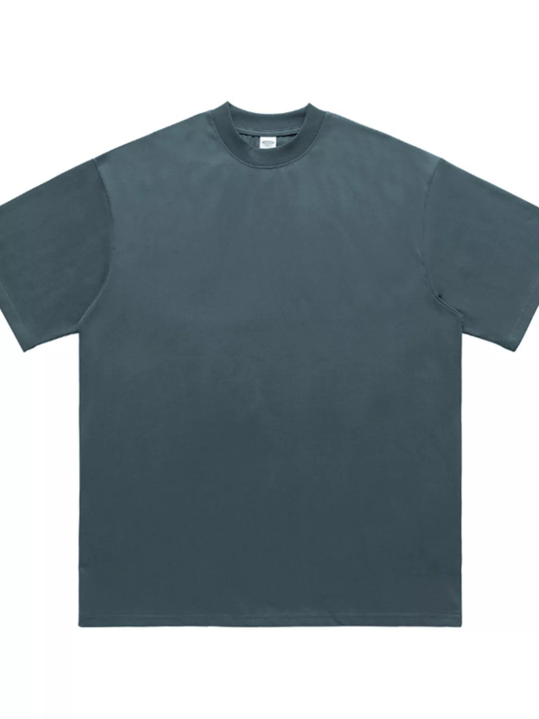 Men's Oversized Solid Color Crew Neck T-Shirt