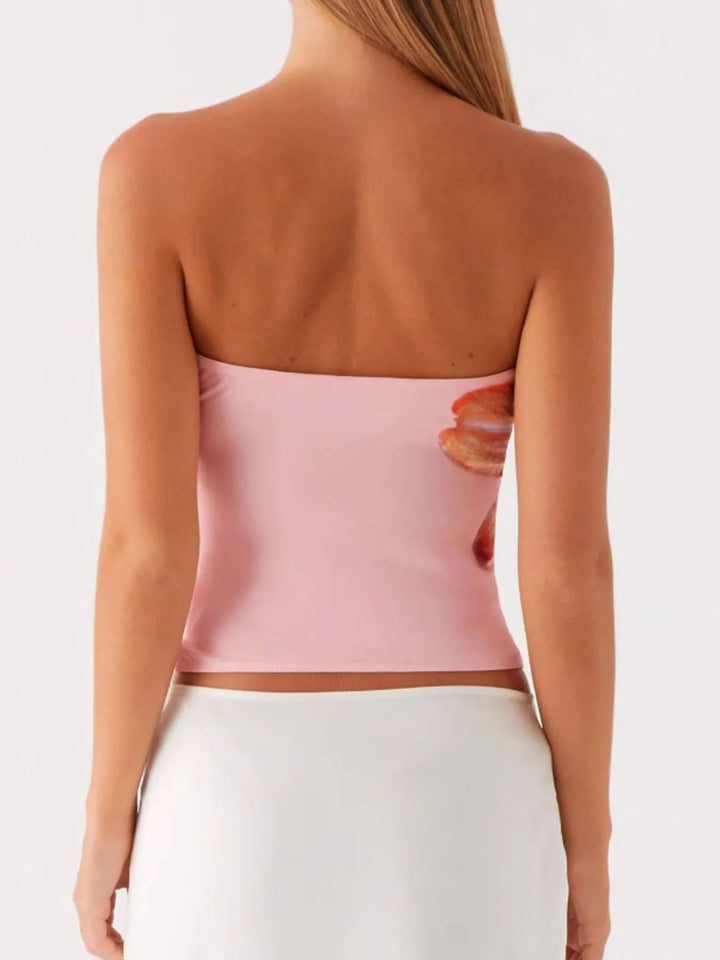 Flower Tube Top