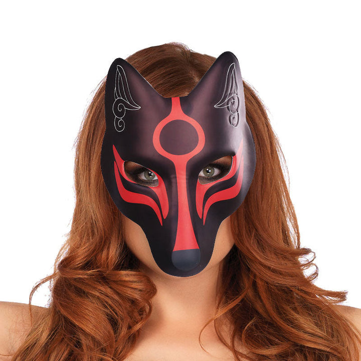 DIY Leather Fox Mask Halloween Prop