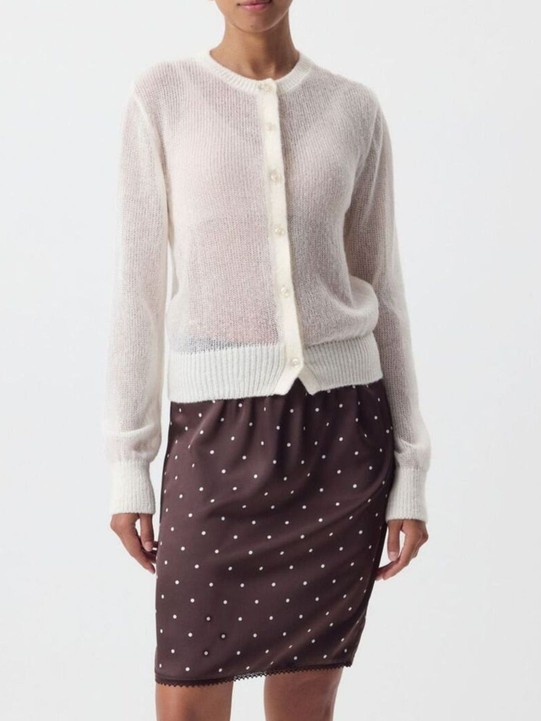 Button Up Long Sleeve Cardigan