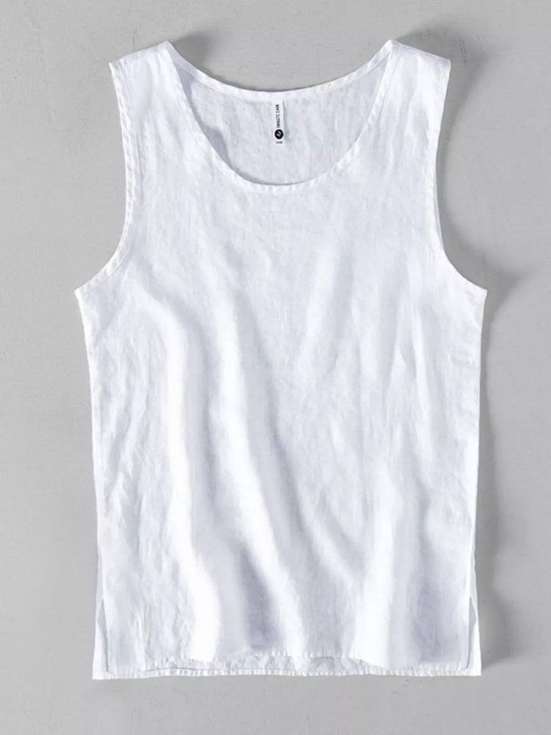 Men's Plus Size Round Neck Tank