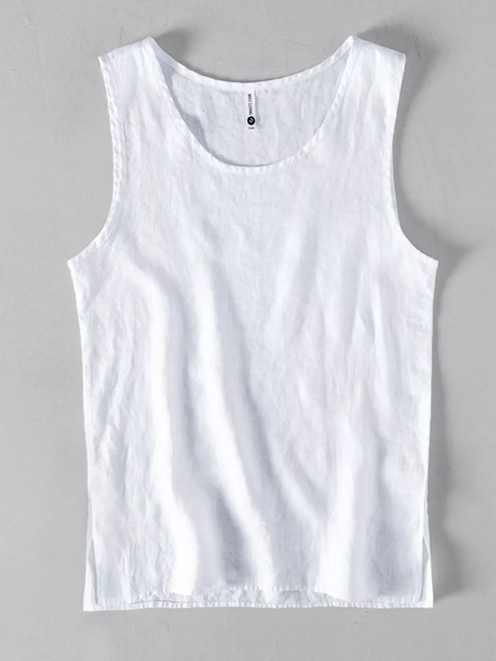 Men's Plus Size Round Neck Tank