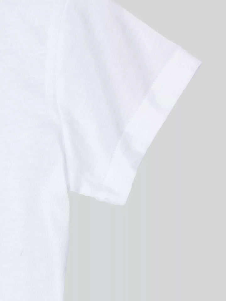 Children's Cartoon Animal Graphic Round Neck T-Shirt