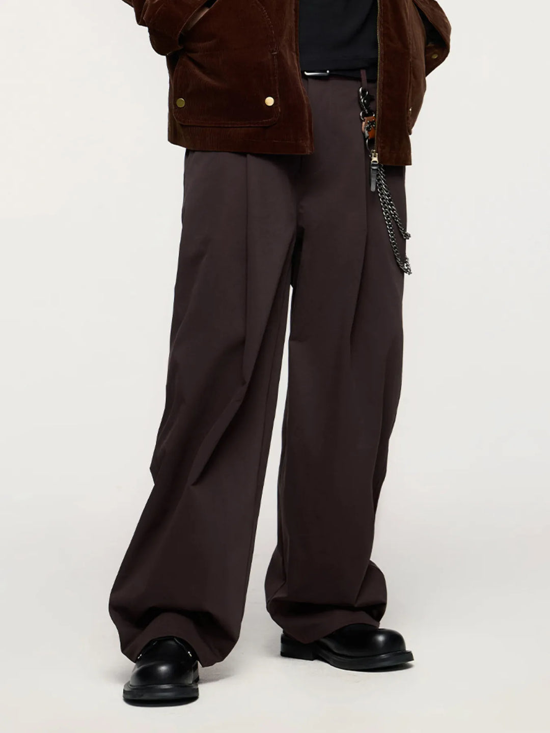 Men's Oversized Wide-Leg Pants