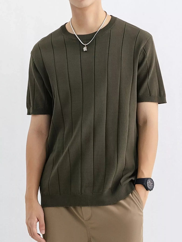 Men's Plus Size Breathable Short Sleeve T-Shirt