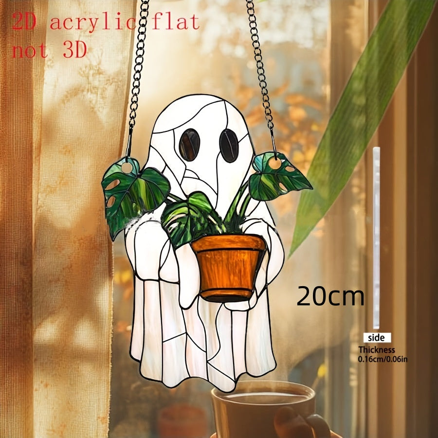 Halloween Pumpkin Ghost Hanging Decoration