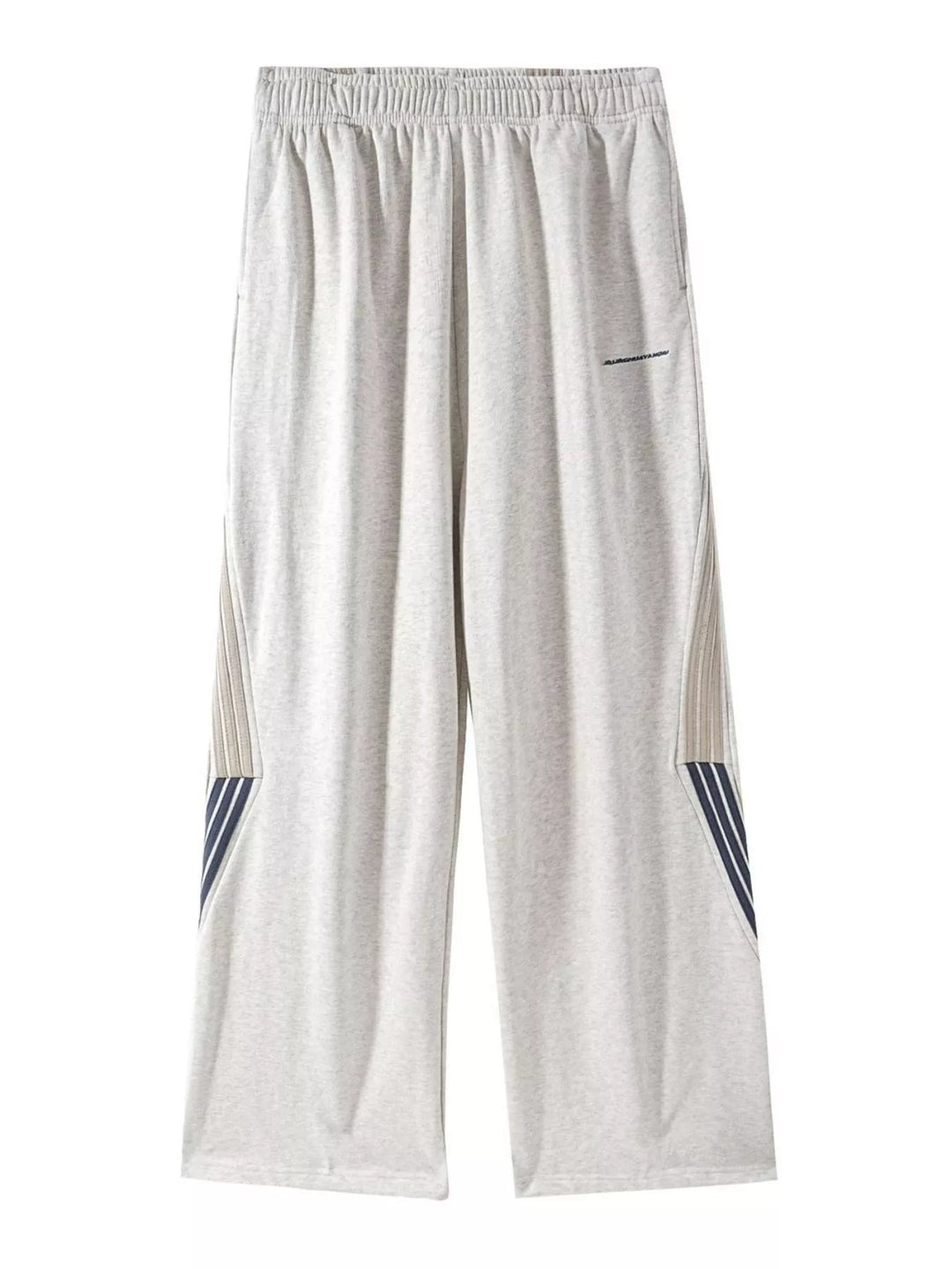Men's Plus Size Side Striped Relaxed Fit Casual Pants