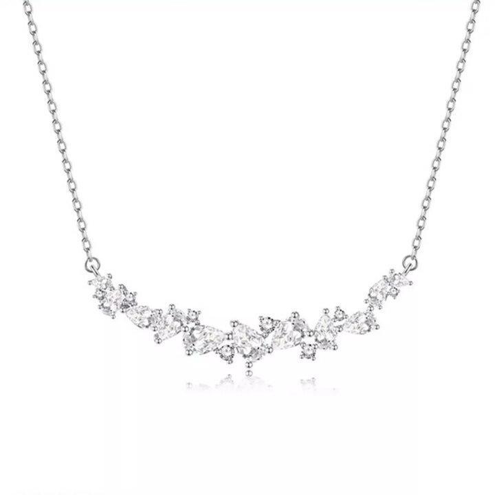 925 Sterling Silver Zircon Necklace