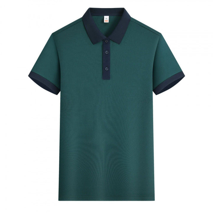 Business Summer Ice Silk Short-Sleeve T-Shirt