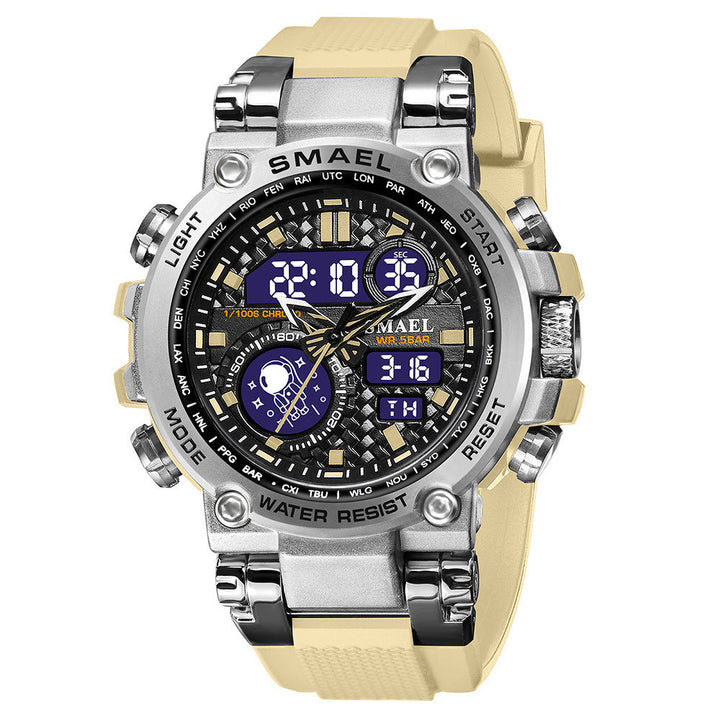 SMAEL Tactical Digital Watch With A Large Dial And Multiple Functions