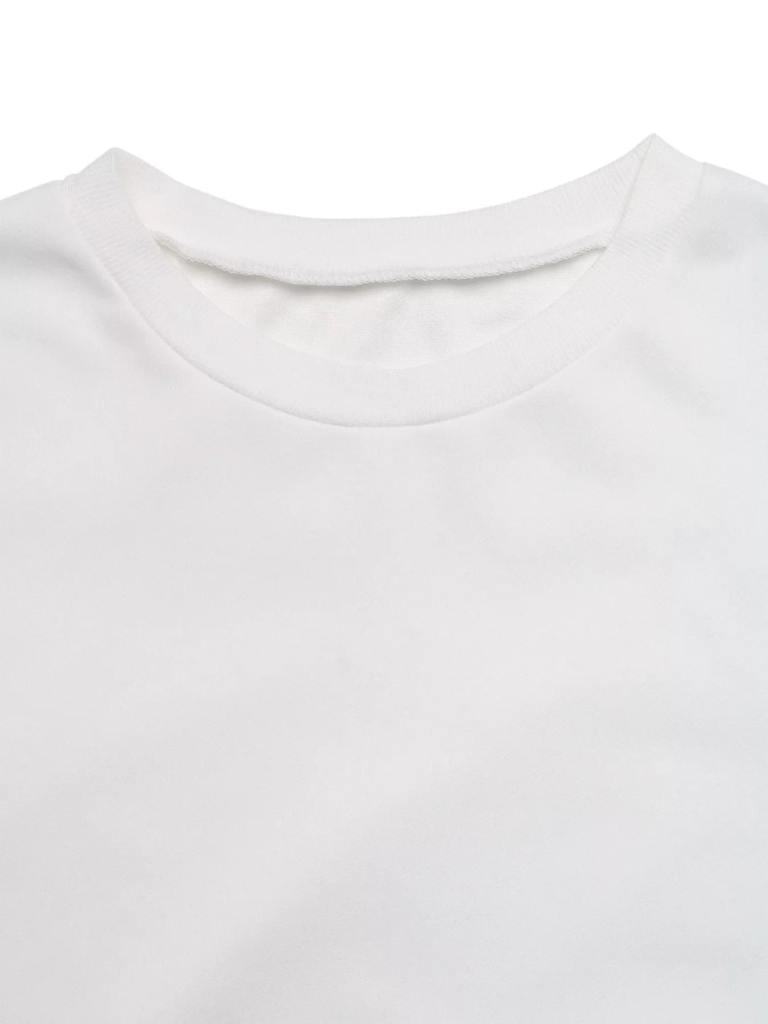 Side Striped Round Neck Sweatshirt
