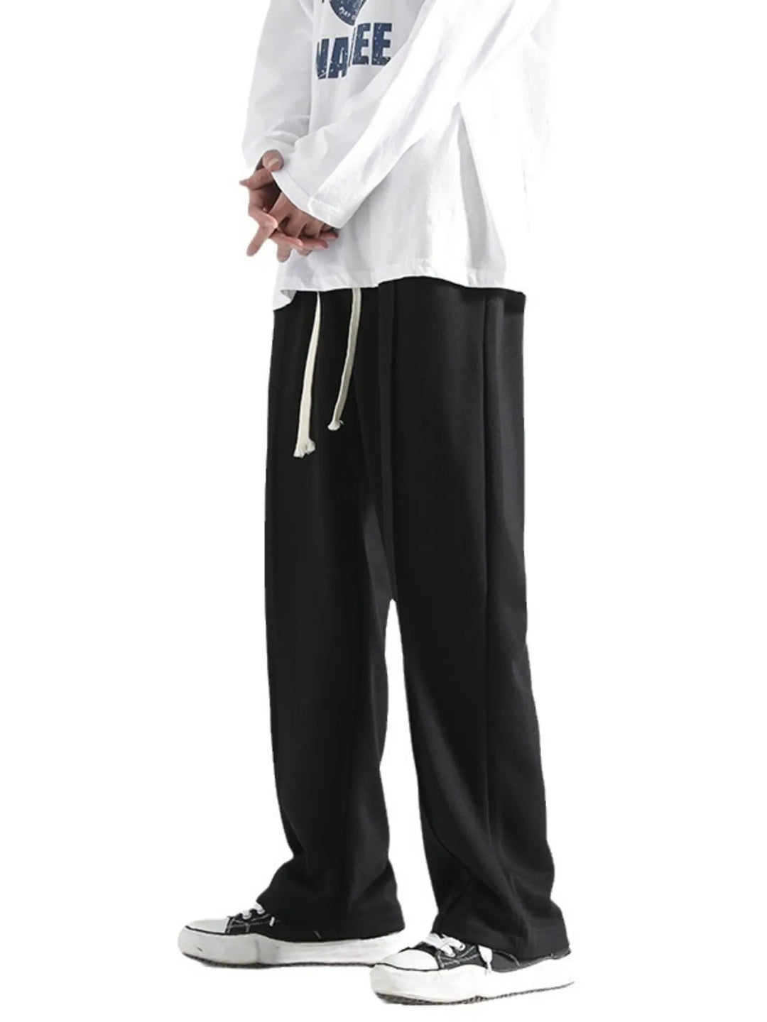Men's Plus Size Casual Loose Fit Drawstring Sweatpants