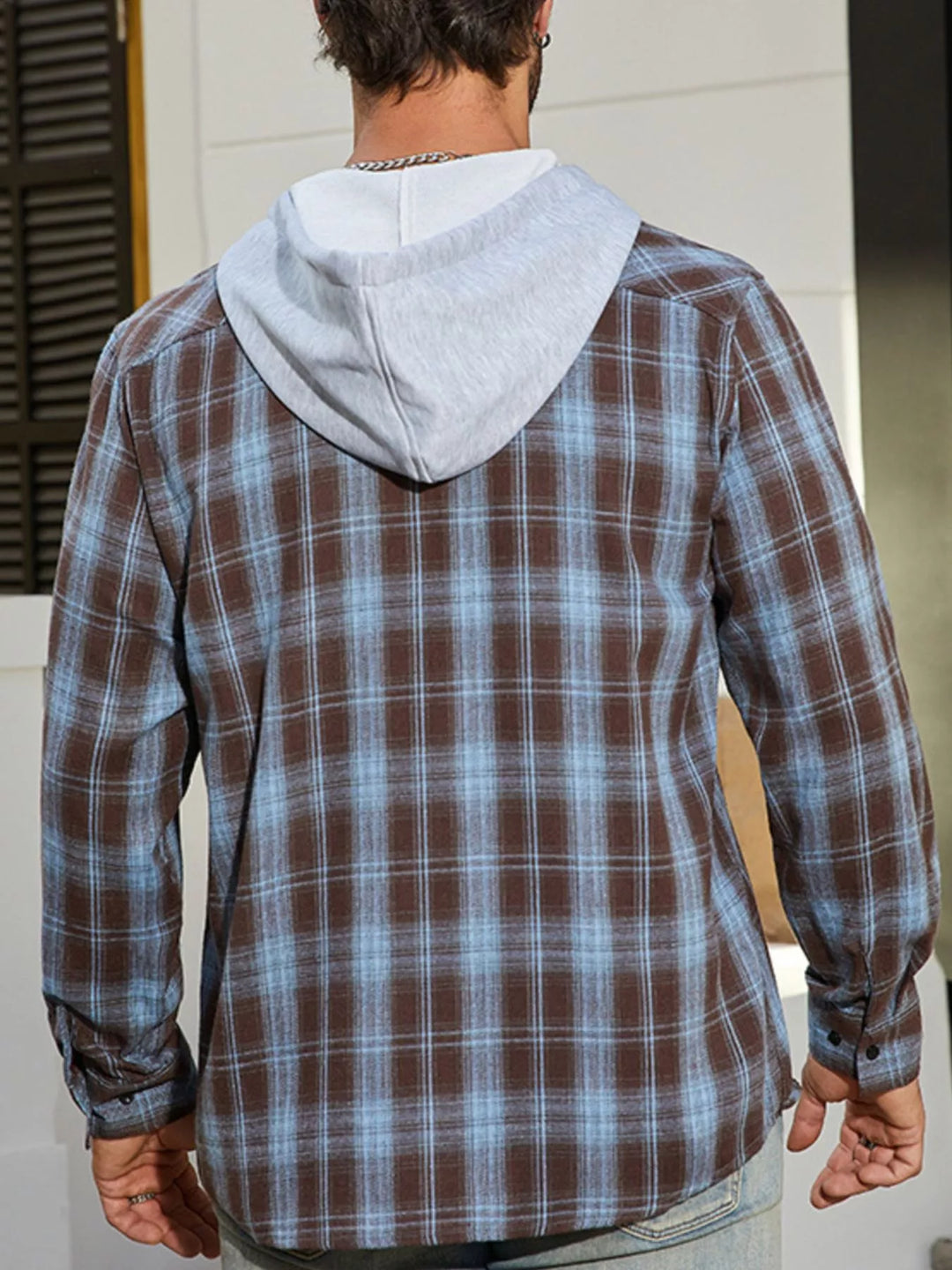 Men's Plaid Long Sleeve Shirt