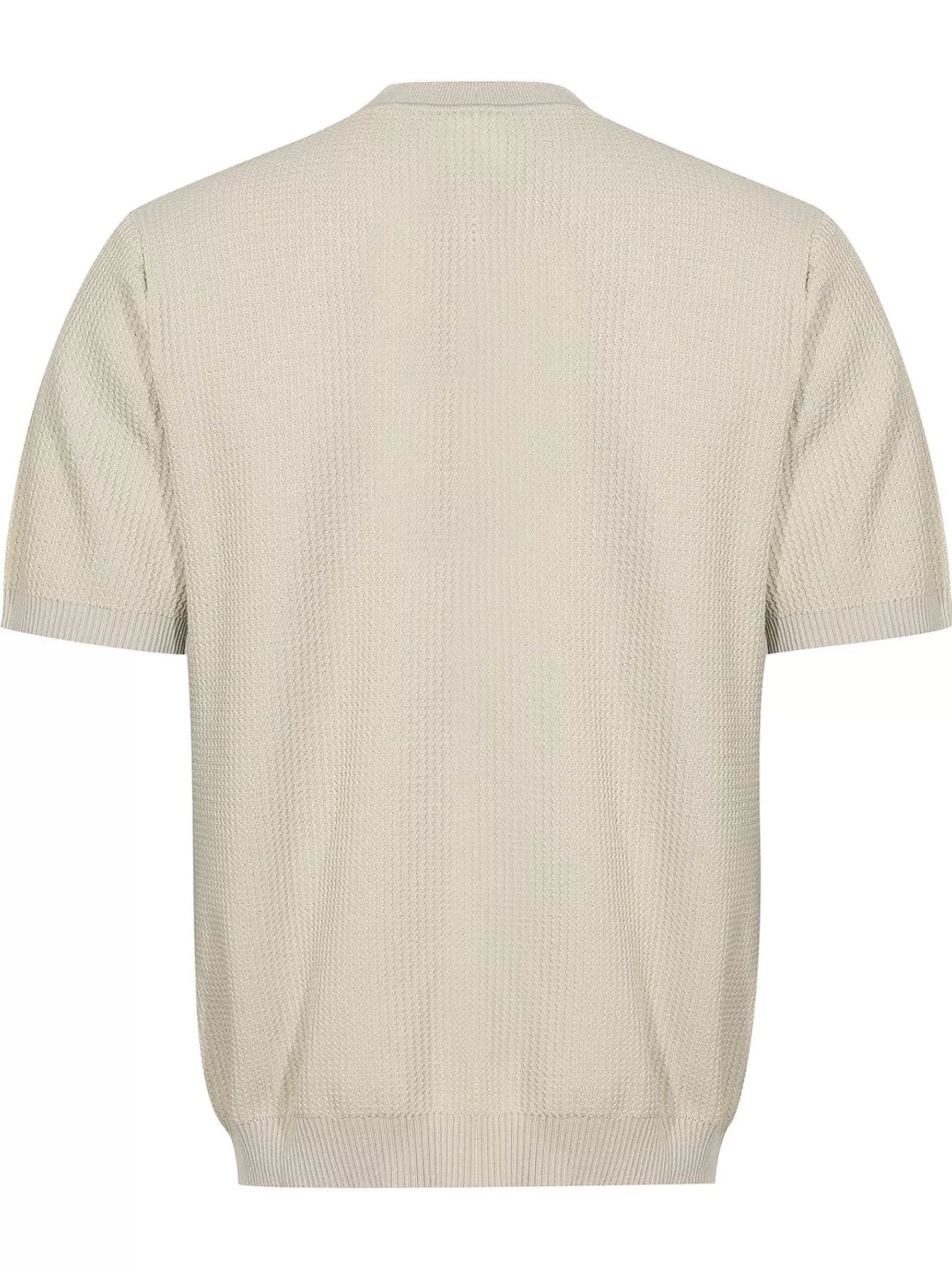 Men's Textured Knit Short Sleeve Top