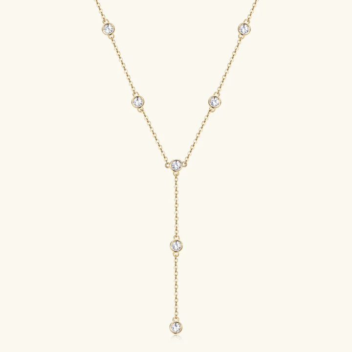 1.1 Carat Moissanite 925 Sterling Silver Necklace